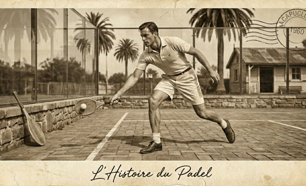 illustration de l'histoire du padel Histoire du padel