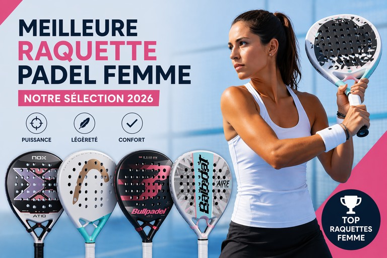 meilleure raquette padel femme 2026
