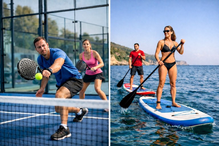 padel et paddle