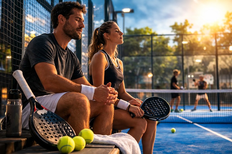 rituels mentaux avant match de padel